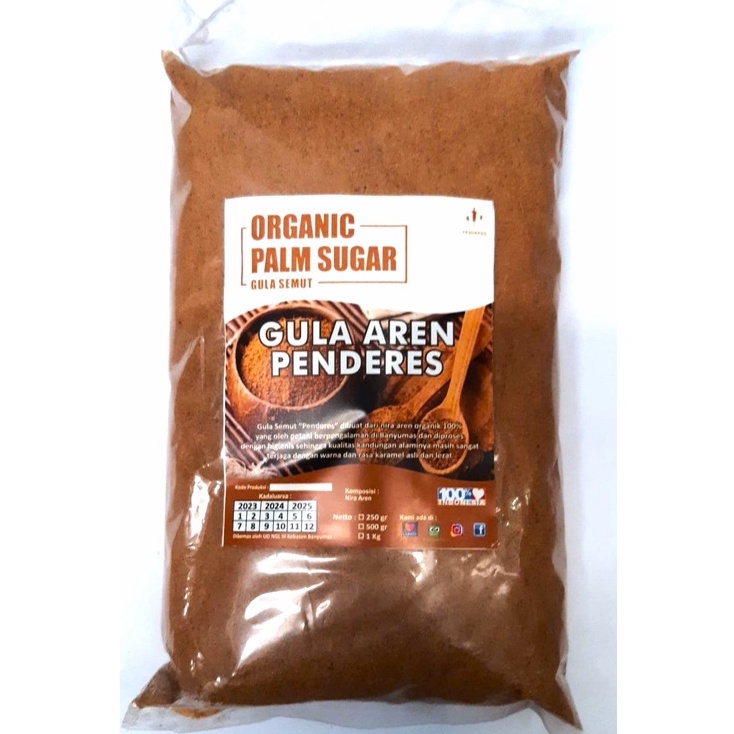 Jual Gula Aren Bubuk Gula Semut Organic Palm Sugar 500gr Shopee Indonesia 0215