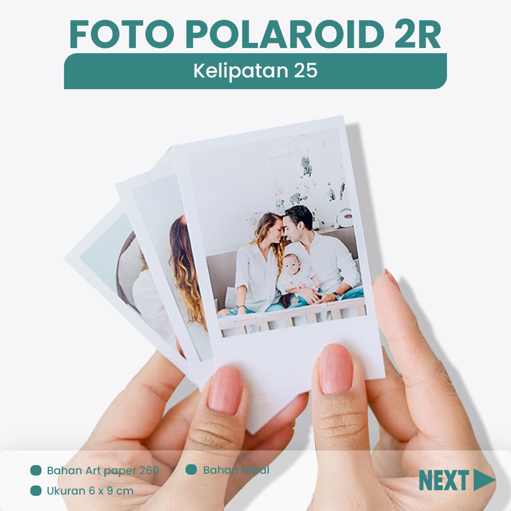 Jual isi 25 Cetak Foto Polaroid 2R | Shopee Indonesia