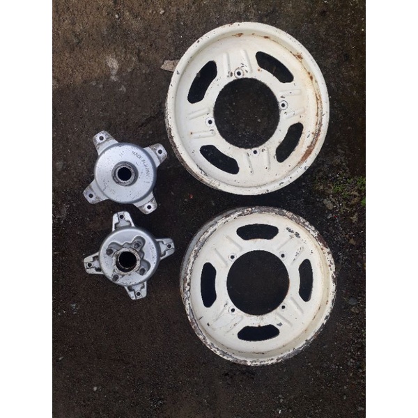 Jual velg pelek roda kaleng racing ring 12 kawasaki KSR80 Ksr 2tak ...