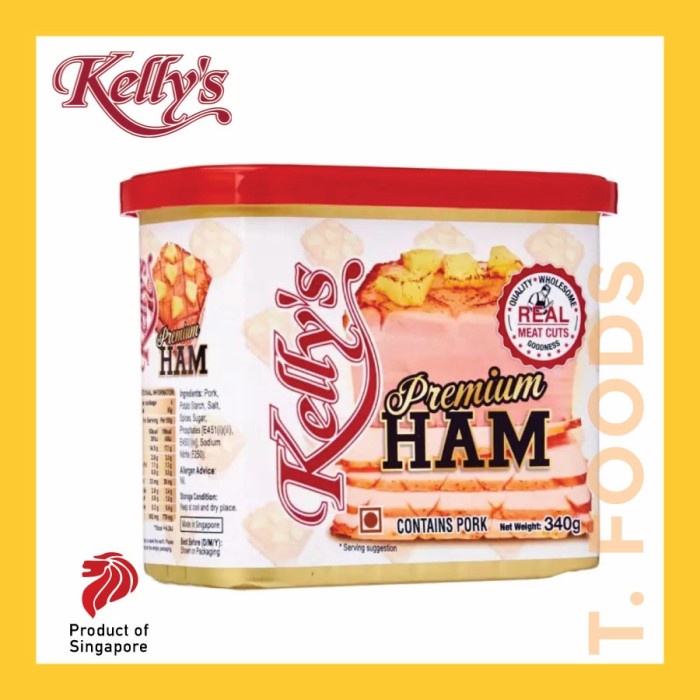 Jual Widyatmogrosir - Kelly'S Premium Ham, 340G , Superior Quality ...