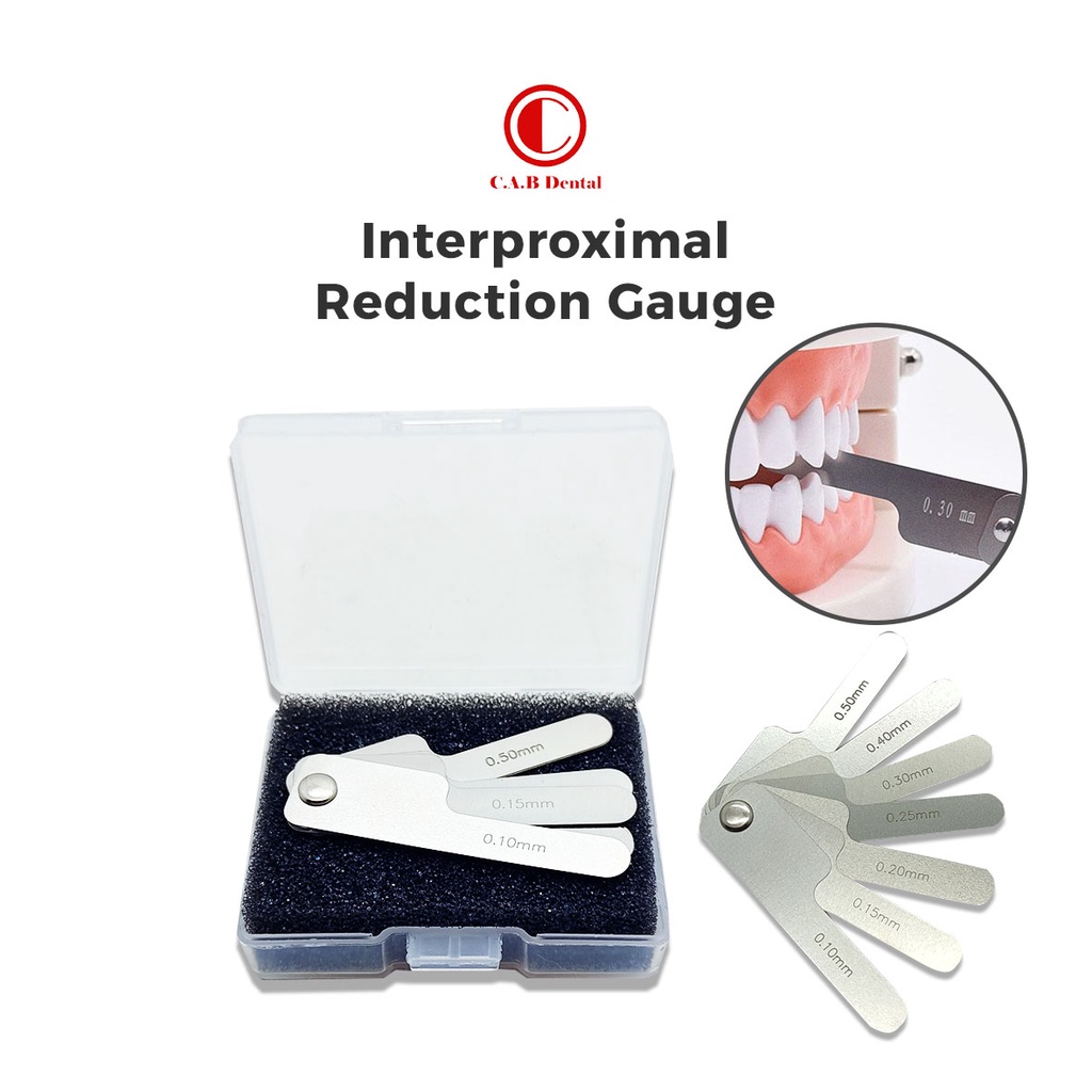 Jual INTERPROXIMAL REDUCTION GAUGE (IPR) / MEASSURE TOOTH GAP Shopee