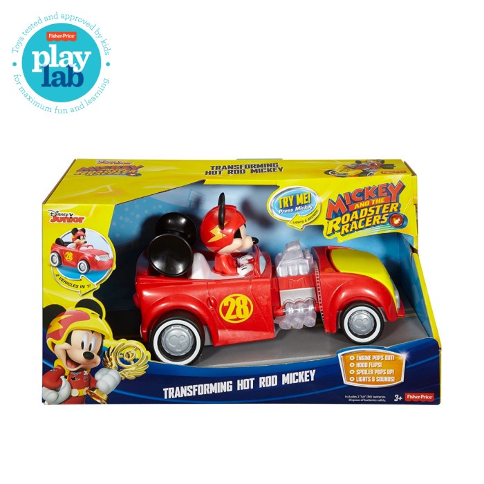 Jual Fisher Price Disney Mickey And The Roadster Racers - Mainan Mobil ...