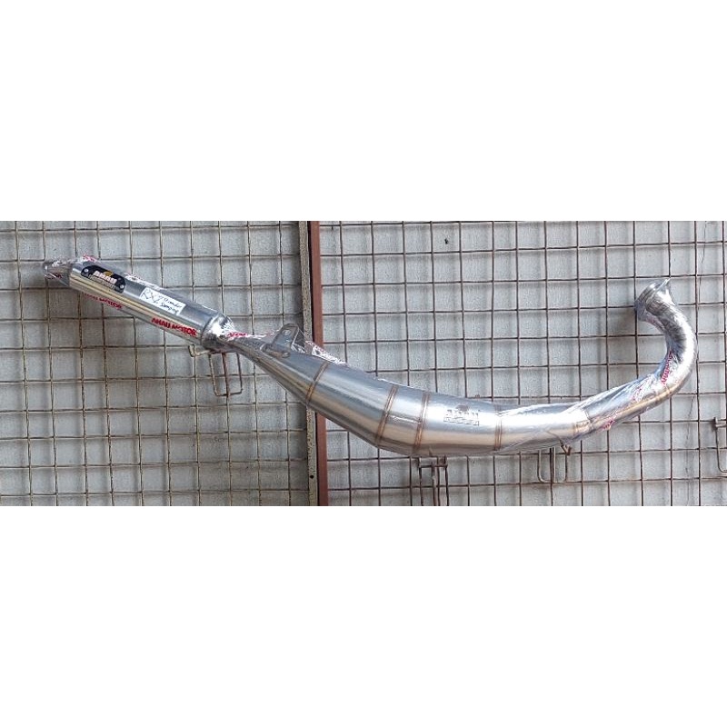 Jual Knalpot Racing RXZ Stainless Samping Ahau one | Shopee Indonesia
