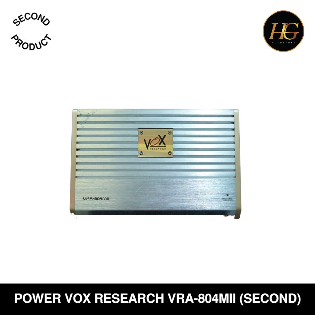 Jual Power Amplifier VOX VRA 80.4 MII (second) | Shopee Indonesia