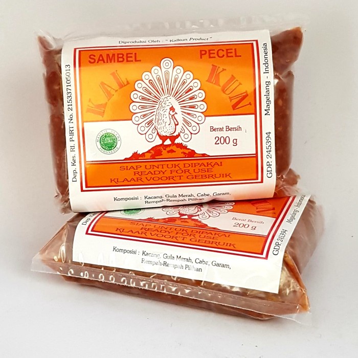 Jual Sambal Pecel cap kalkun 200 gram | Shopee Indonesia