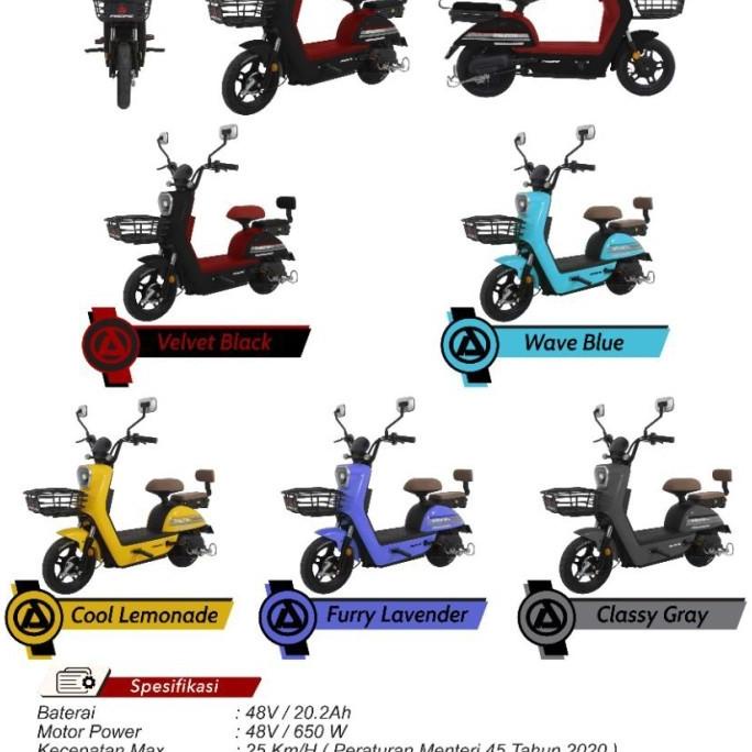 Jual Sepeda Listrik Pacific Skeleton Electric E Bike 650 Watt Shopee