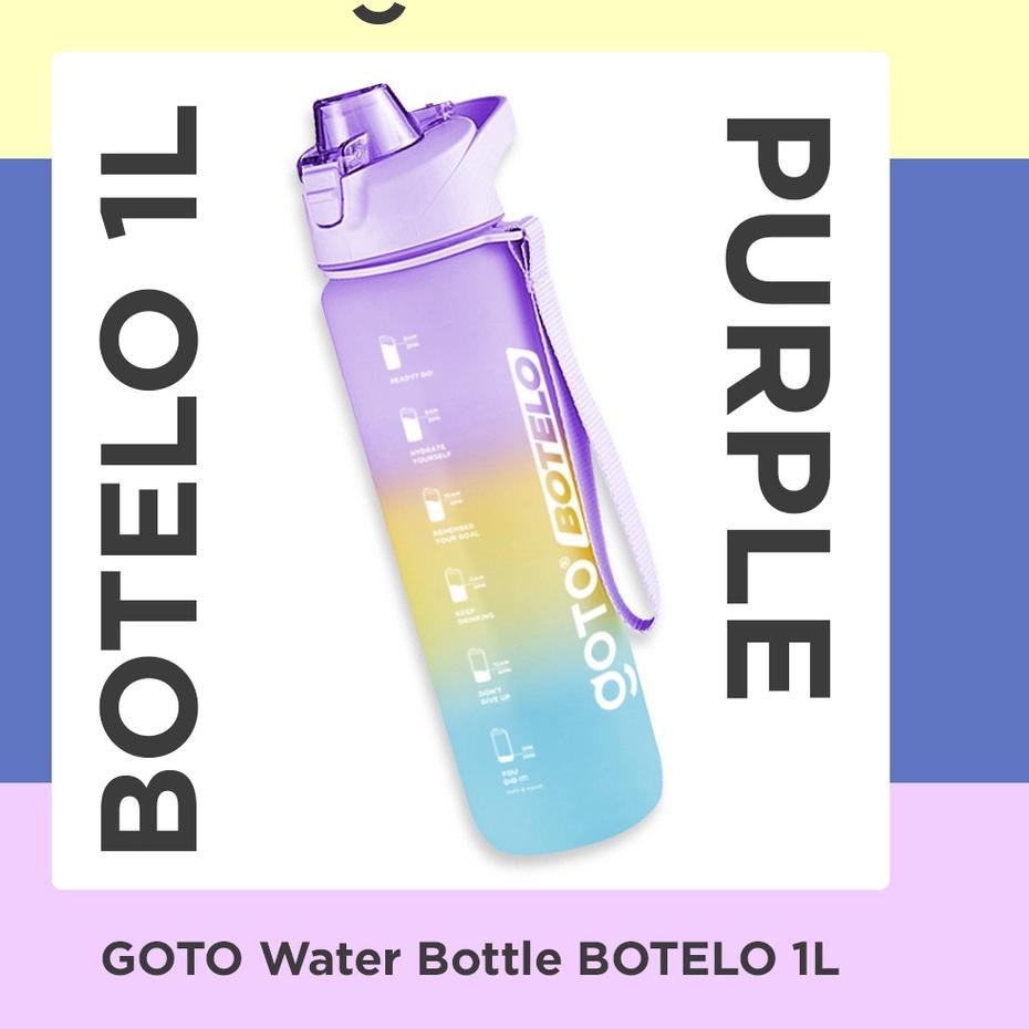 Jual Goto Botelo Bottle Tumblr Air 1 Liter Botol Minum Jumbo Viral ...