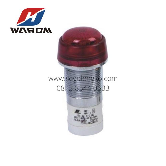 Jual Indicator Pilot Lamp Explosion Proof Red Hd Series 40041A Warom ...