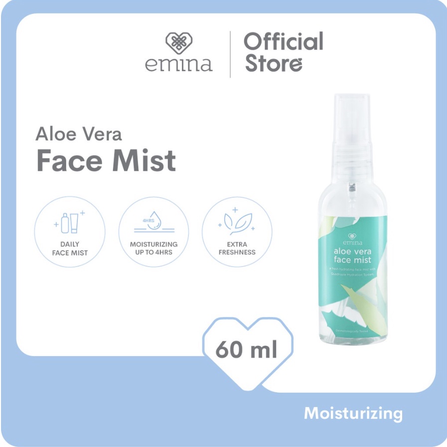 Jual Emina Aloe Vera Face Mist 60ml Shopee Indonesia