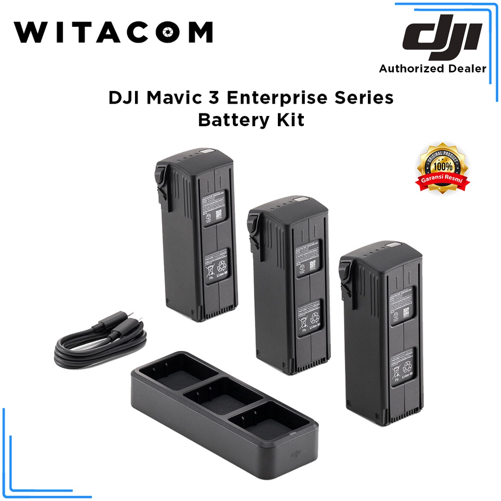 Jual DJI Mavic 3 Enterprise Series Battery Kit - Garansi Resmi | Shopee ...