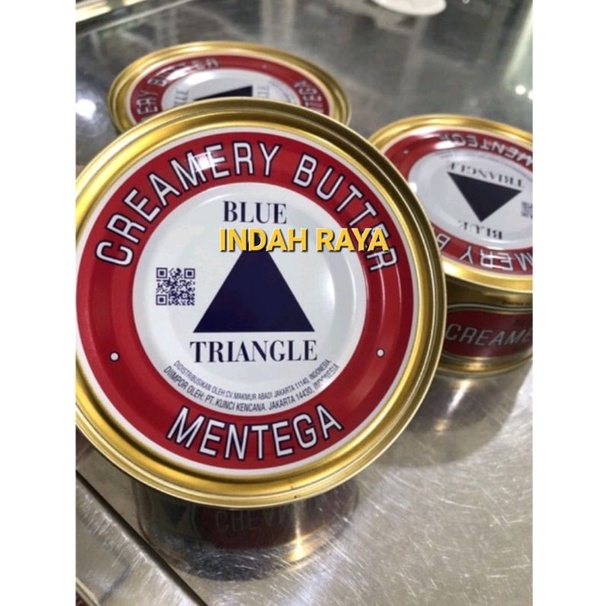 Jual CREAMERY BUTTER BLUE TRIANGLE 340G/ mentega segitiga biru/ mentega ...