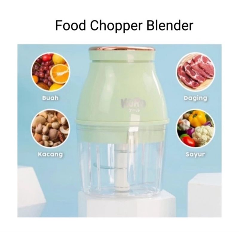 Jual Kuru Electric Food Chopper Blender alat Mpasi bayi Shopee