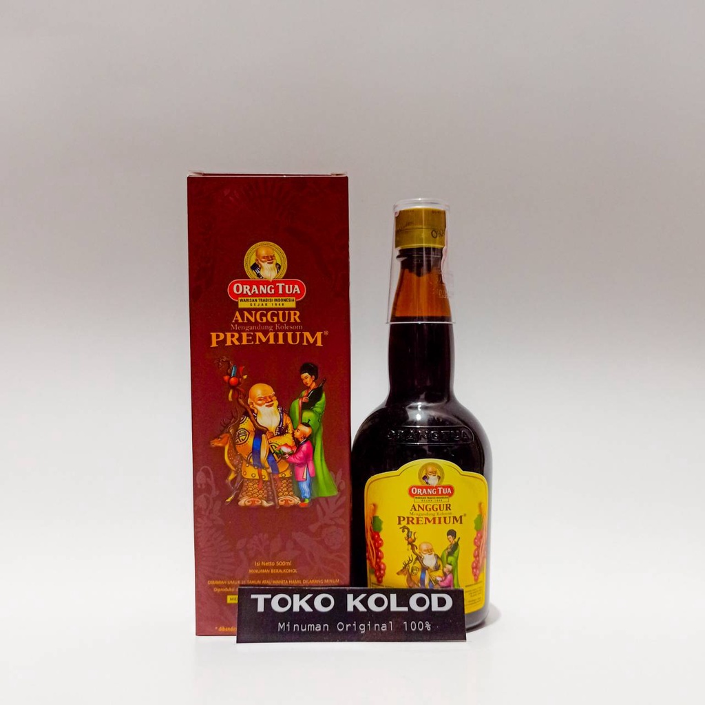Jual Amer Anggur Orang Tua Premium OT 500ml - Tokokolod | Shopee Indonesia