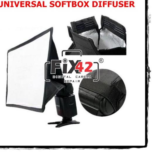 Jual Kualitas Dijamin Diffuser Flash Softbox Universal Portable ...