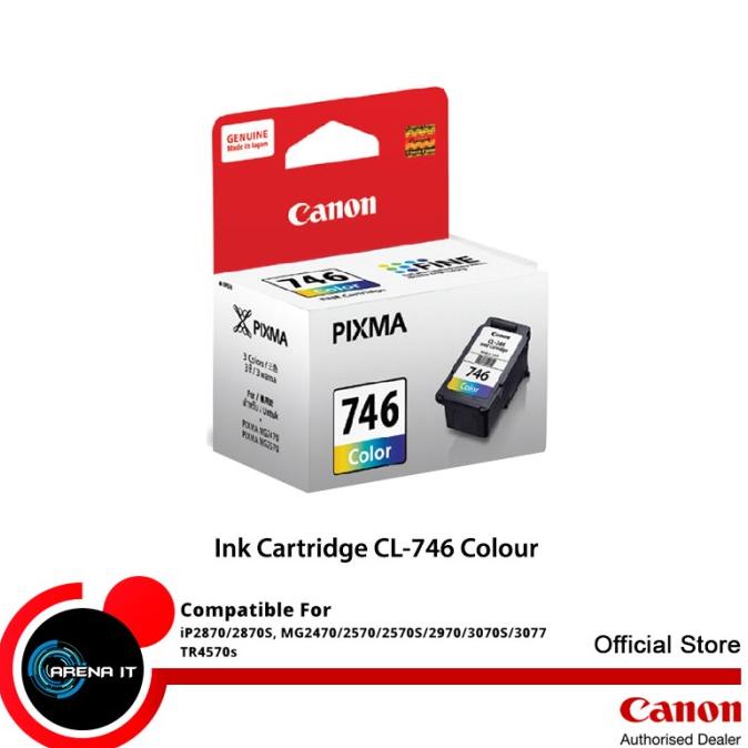 Jual Promo Canon Ink Cartridge CL-746 Colour | Shopee Indonesia