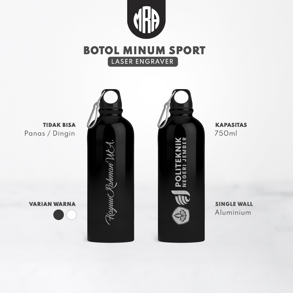 Jual Tumbler Botol Minum Sport 750ml Tumbler Single Wall Custom Grafir Shopee Indonesia 3752