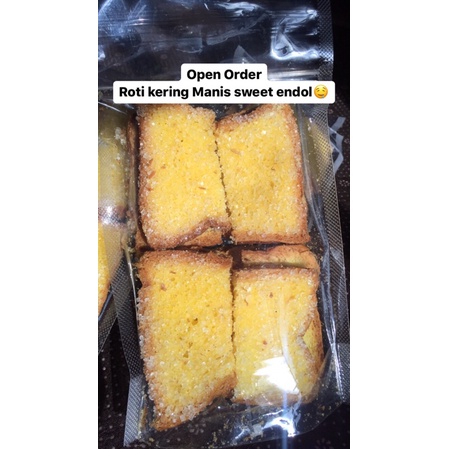 Jual Roti kering Manis sweet endol | Shopee Indonesia