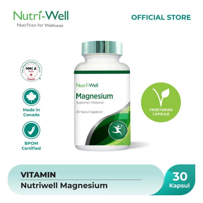 Jual Nutriwell Magnesium (30 Caps) | Shopee Indonesia