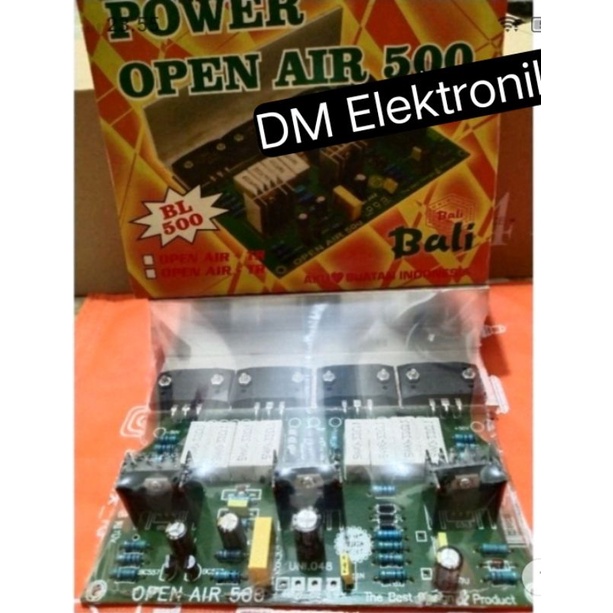 Jual KIT POWER AMPLIFIER 500W Mono Open AIR | Shopee Indonesia