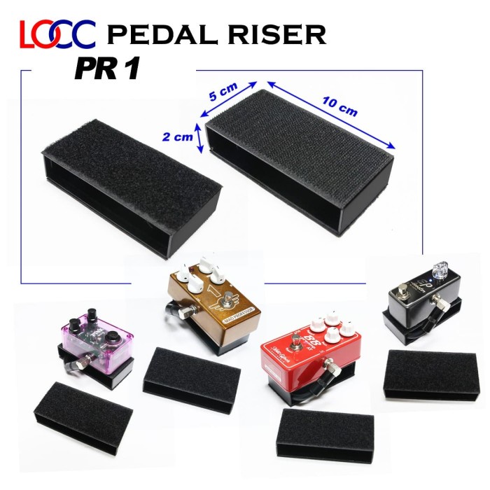 Jual Efect Locc Pedal Riser Pr1 10 X 5 X 2 Cm | Shopee Indonesia