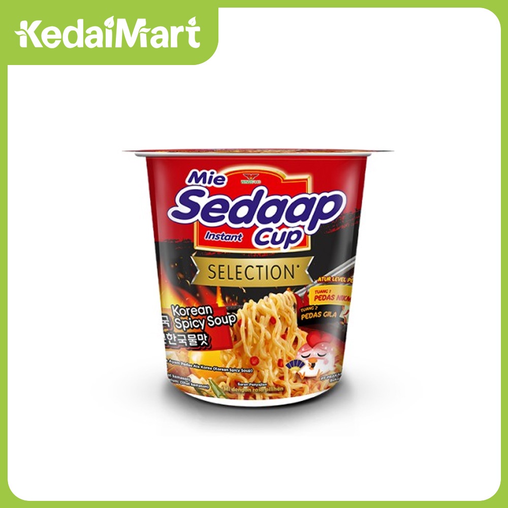 Jual Mie Sedaap Cup Rasa Korean Spicy Soup 75 Gram | Shopee Indonesia