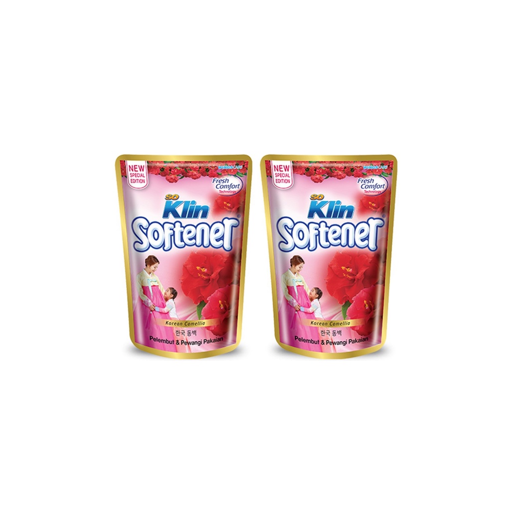 Jual So Klin Softener Korean Camellia Pouch 2 x 850 mL | Shopee Indonesia