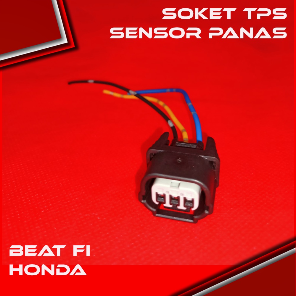 Jual Socket Sensor Panas Beat/Honda/Socket TPS/Soket Sensor Panas/Soket ...