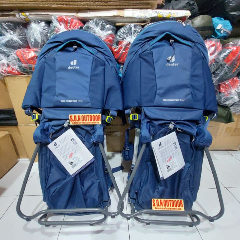 Jual deuter kid comfort active dan pro tas gendongan baik anak baby
