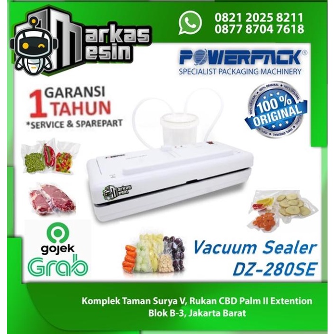 Jual Vacuum Sealer Mesin Sedot Hampa Udara Makanan Basah Dz Se