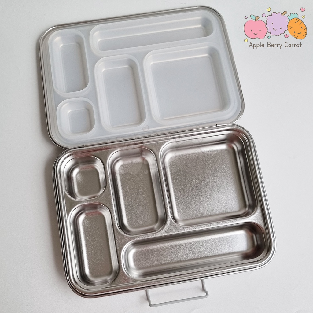 Jual Stainless Steel Lunch Box bento box sekat 5 | Shopee Indonesia