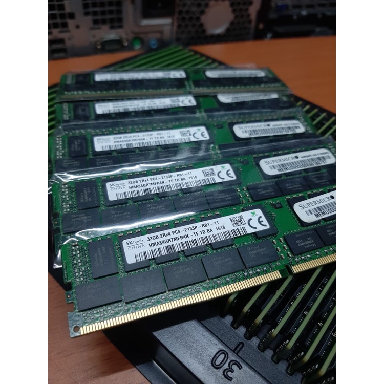 Jual Memory ram server Ecc Reg 32Gb2RX4 PC4-2133P DDR4 For pc server ...