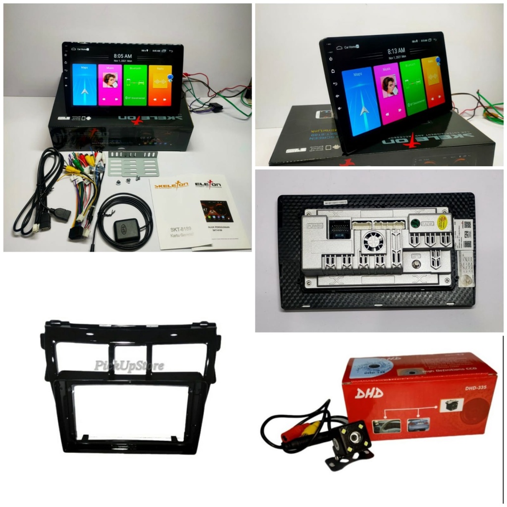 Jual img Paket Head Unit Android skeleton 9inch Ram2/32GB VAC dgn Frame ...
