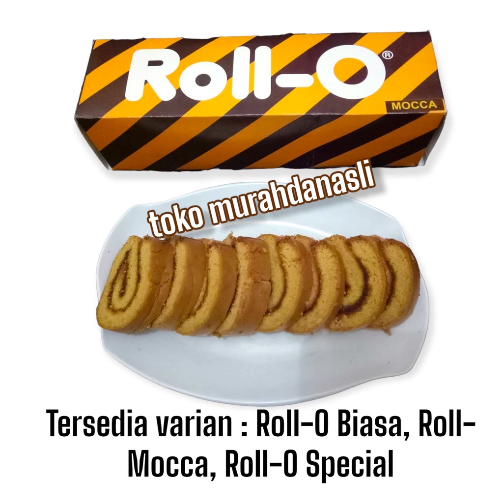 Jual ROLL O Roti Bolu Gulung ORION Vanilla / Mocca / Special Oleh Oleh ...