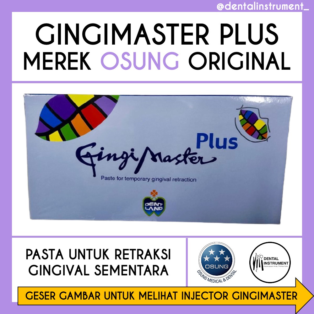 Jual GingiMaster Plus Pasta Retraksi Gusi Gingiva / Retraction Cord ...