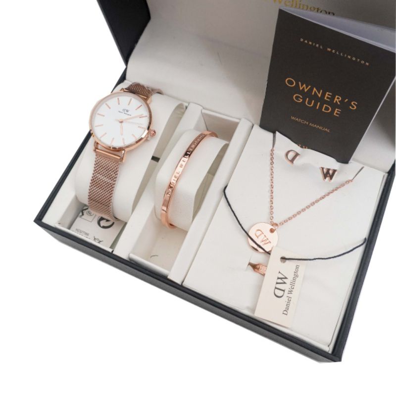 Satu set daniel wellington hot sale