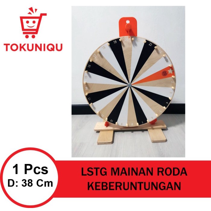 Jual Mainan Edukasi Roda Keberuntungan Spin Wheel Of Fortune Game LSTG ...