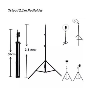 Ring Light 26cm Tripod 2.1m Ring Light 33cm Lampu Makeup Lampu Selfie Lampu Vlog