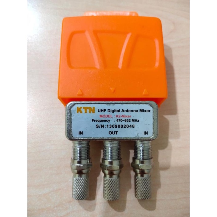 Jual NEW PRODUCT MIXER UHF DIGITAL ANTENNA MIXER / KTN K2 / ALAT PENGGABUNG 2 ANTENA TV