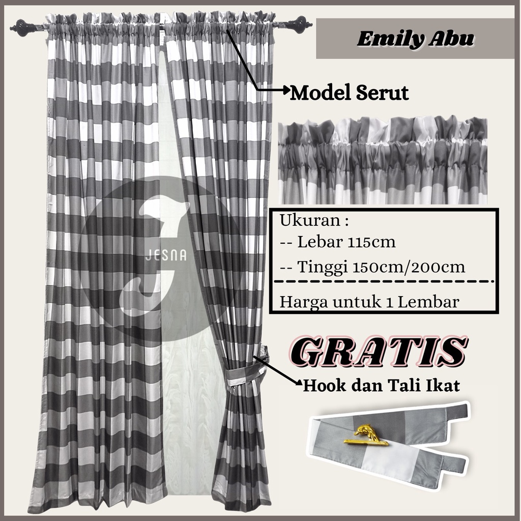 Jual GORDEN SERUT JENDELA PINTU JENDELA MINIMALIS GODENG KATUN HORDENG ...