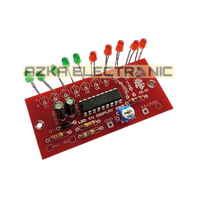 Jual Kit Led VU Display LM3915 LM 3915 AE-46 | Shopee Indonesia