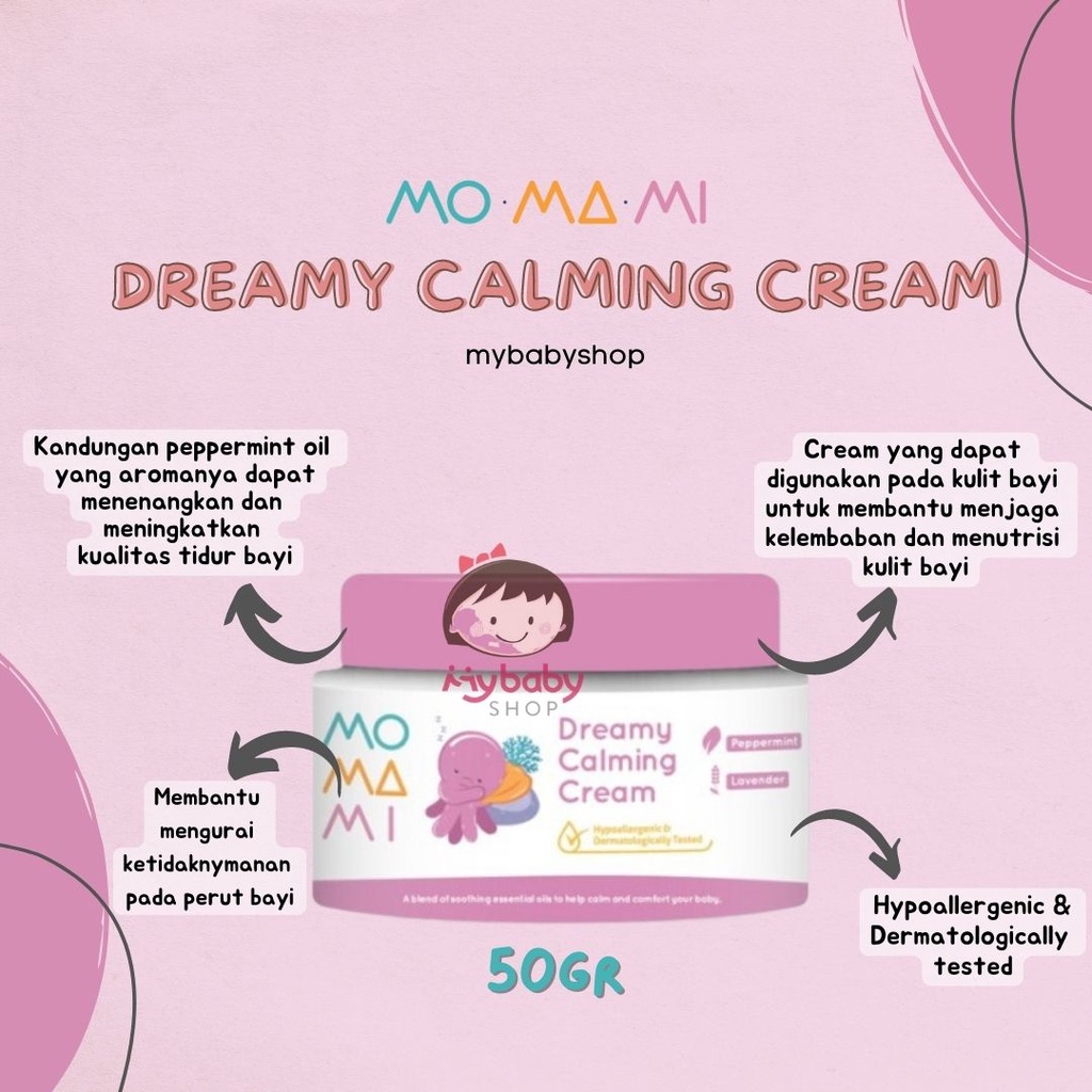 Jual Momami Dreamy Calming Rub Cream 50g | Shopee Indonesia