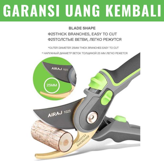 Jual Gunting Ranting Kayu Pohon Bunga Tanaman Ketebalan Mencapai 30 Mm ...