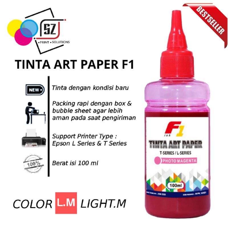 Jual TINTA ART PAPER F1 FOR EPSON 100ML | Shopee Indonesia