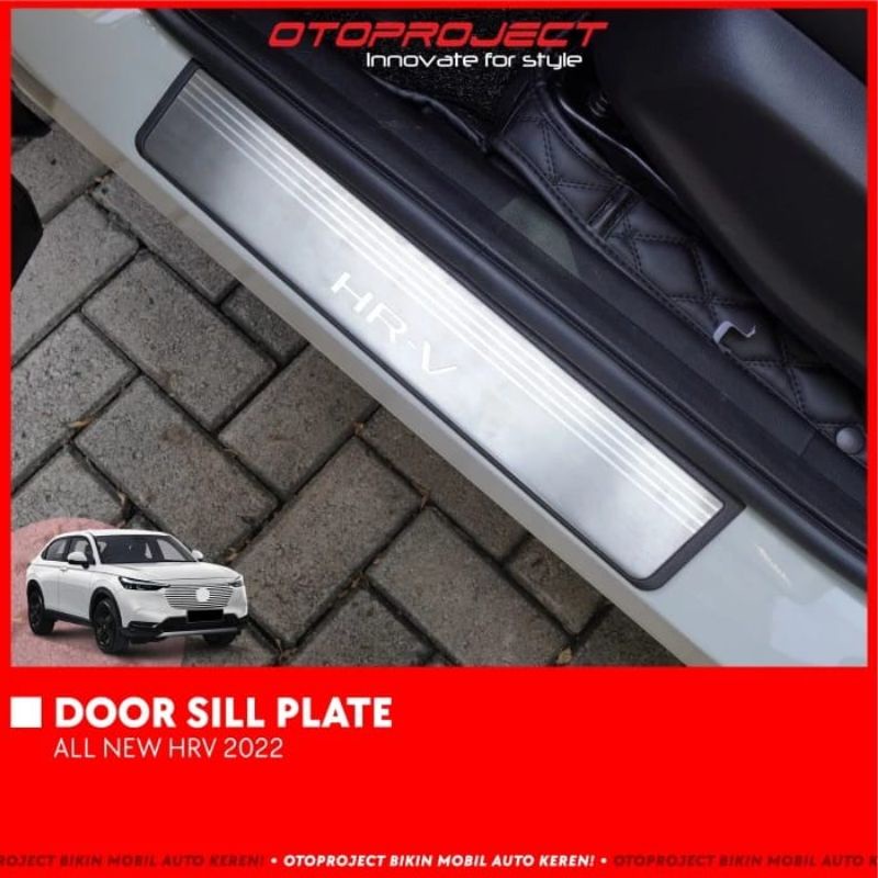 Jual Door Sill Plate / Sillplate Pintu Samping Tanpa Lampu All New HRV