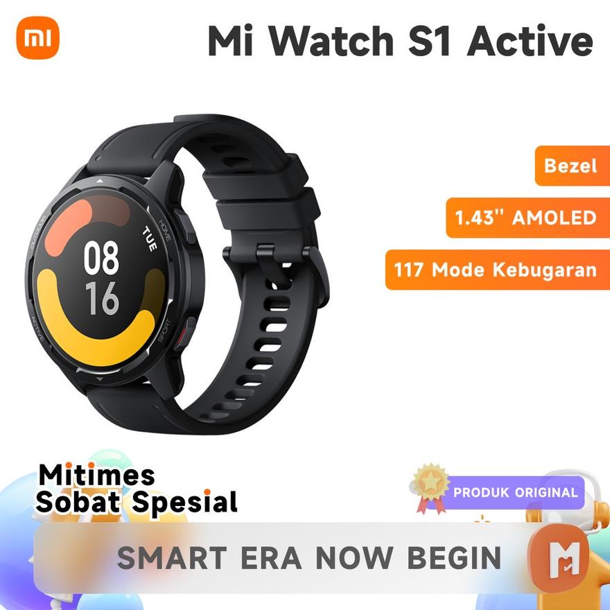 Jual PRODUK- XIAOMI WATCH S1 ACTIVE SMARTWATCH FITNESS . | Shopee Indonesia