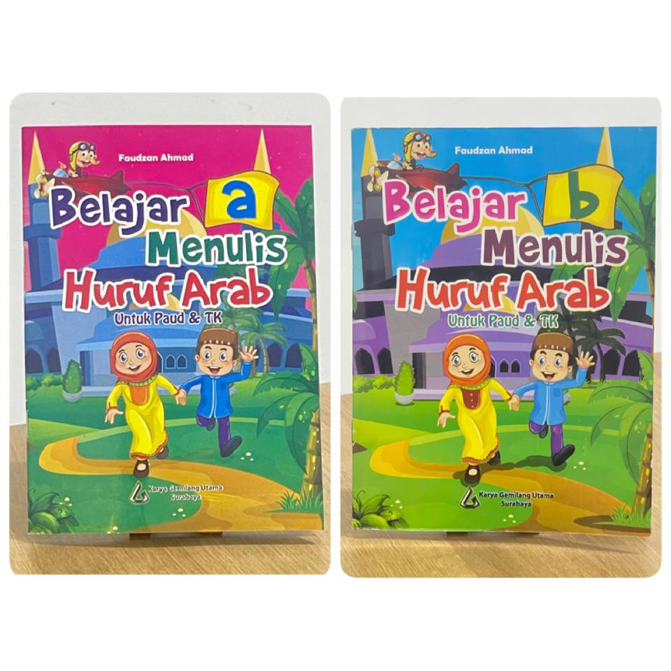 Jual Buku Belajar Anak PAUD TK A & TK B - Belajar Menulis Huruf Arab ...