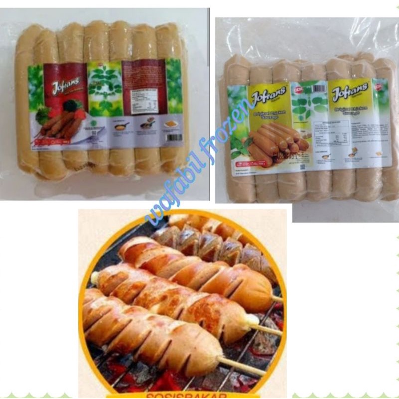 Jual Sosis Bakar Jumbo Merk Jofrans Isi Rasa Ayam Dan Sapi Shopee Indonesia