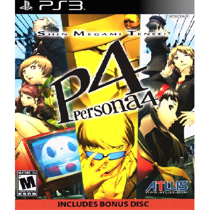 Jual DVD Kaset Game PS2 PKG PS3 Multiman HEN Shin Megami Tensei Persona
