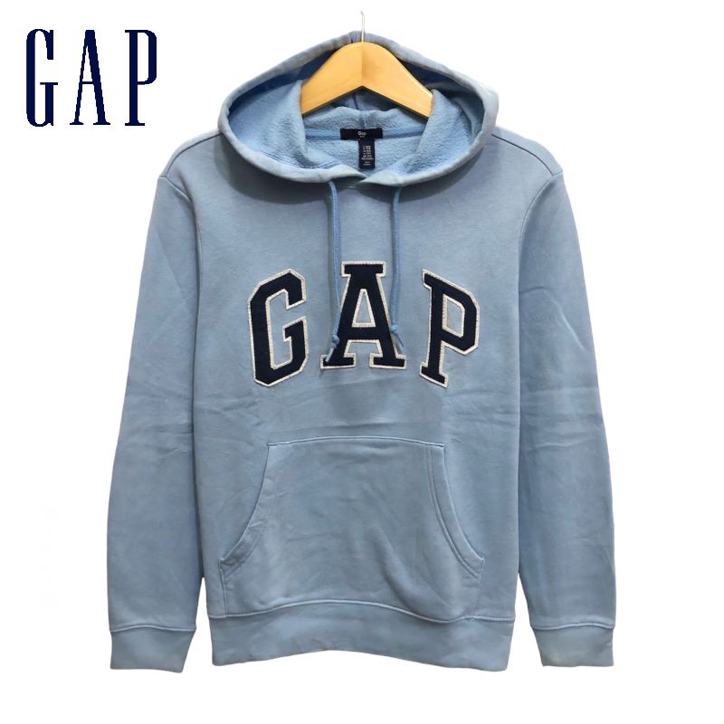 Baby blue gap hoodie best sale