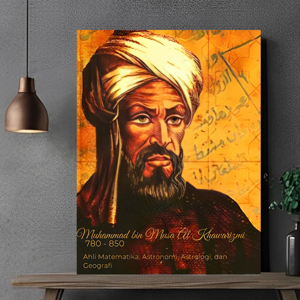 Jual Poster Al Khawarizmi Hiasan Dinding Aesthetic bahan MDF | Shopee ...